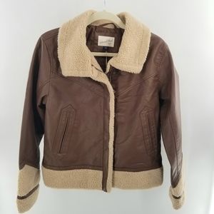 NEW! Women's Sherpa Moto Jacket- Universal Thread